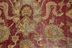 8x11.5 Vintage Distressed Agra Carpet // ONH Item 4610 Image 11