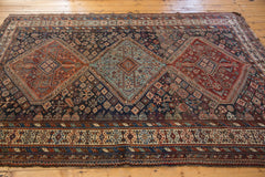 6x8.5 Antique Kamseh Carpet // ONH Item 4611 Image 4