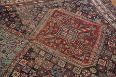 6x8.5 Antique Kamseh Carpet // ONH Item 4611 Image 2