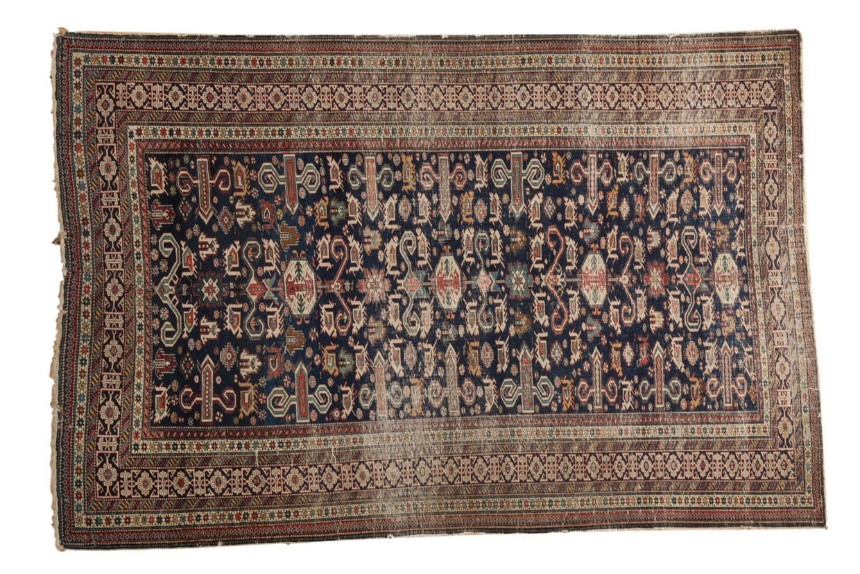 4x6.5 Antique Shirvan Rug // ONH Item 4613