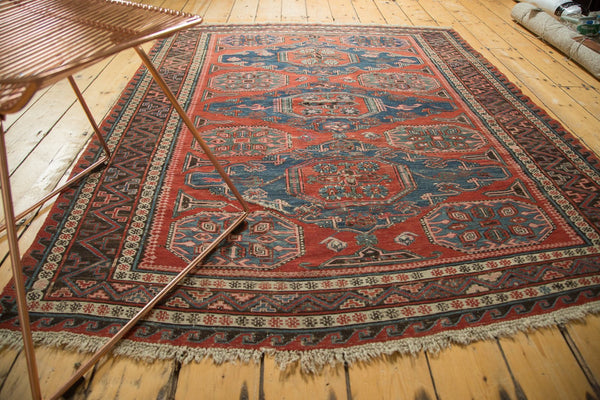 5x6 Vintage Caucasian Soumac Rug // ONH Item 4618 Image 2