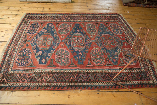 5x6 Vintage Caucasian Soumac Rug // ONH Item 4618 Image 3