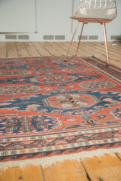 5x6 Vintage Caucasian Soumac Rug // ONH Item 4618 Image 4