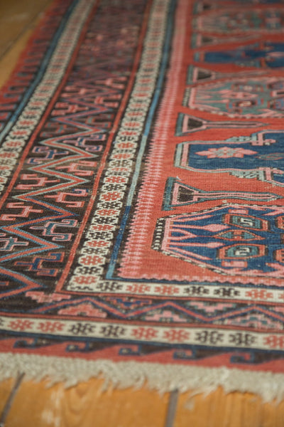 5x6 Vintage Caucasian Soumac Rug // ONH Item 4618 Image 6