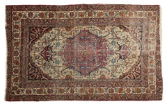 4x6.5 Antique Kermanshah Rug // ONH Item 4621