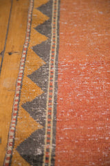 4x11.5 Vintage Distressed Oushak Rug Runner // ONH Item 4640 Image 4