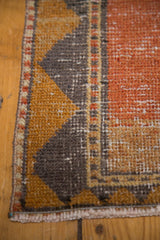 4x11.5 Vintage Distressed Oushak Rug Runner // ONH Item 4640 Image 5