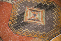 4x11.5 Vintage Distressed Oushak Rug Runner // ONH Item 4640 Image 6