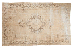 6x10 Vintage Distressed Oushak Carpet // ONH Item 4643