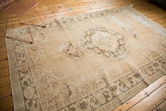 6x10 Vintage Distressed Oushak Carpet // ONH Item 4643 Image 8