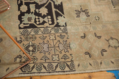  Vintage Distressed Oushak Carpet / Item 4650 image 10