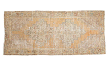 4x9 Vintage Distressed Oushak Rug Runner // ONH Item 4651