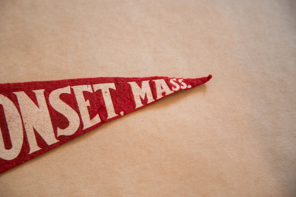 Onset Mass. Felt Flag Banner Pennant