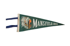 Mansfield Ohio Felt Flag Banner Pennant