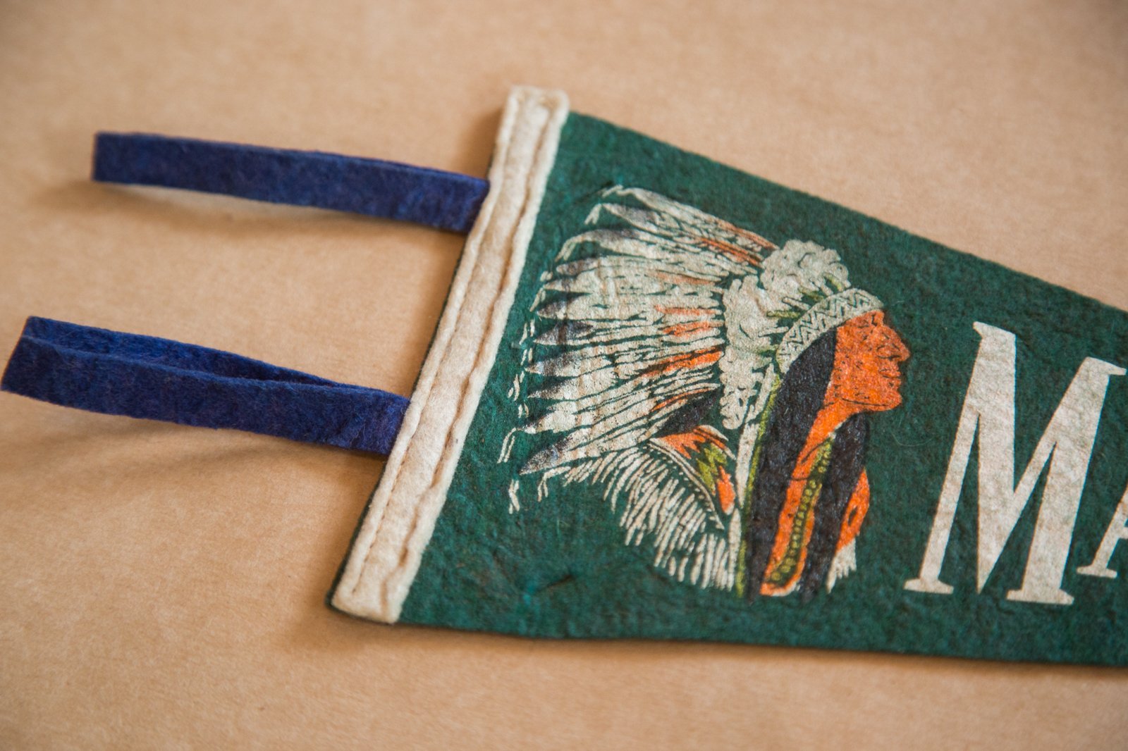 Mansfield Ohio Felt Flag Banner Pennant