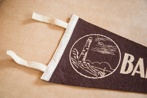 Barnegat Light NJ Felt Flag Banner Pennant