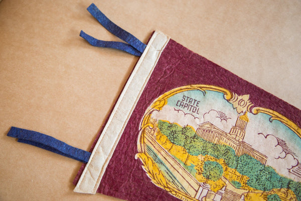 Nashville Tenn. Felt Flag Banner Pennant