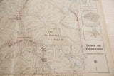 Vintage 1930s Bedford Center map showing Bedford Village and Sub Plan No. 2.