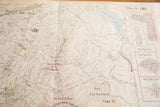 Portion of the 1930s Bedford map, showing Bedford Center and the Cross River Reservoir.