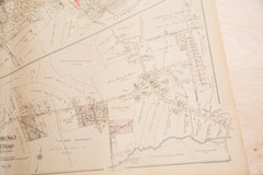 Vintage 1930s Hopkins Bedford Village NY Map