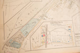 Vintage 1930s Bedford Village map, showing Sub Plan No. 4 with street names.