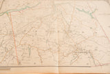 Antique 1908 Bedford NY map featuring Mount Kisco and Bedford Station areas.