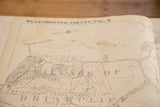 Aged segment of 1930s Hopkins map, showing Briarcliff Lodge Association text.