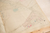 Close-up of the vintage Peekskill map detailing the Seabury Place neighborhood grid.