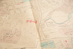 Vintage Hopkins Map of Village of Peekskill