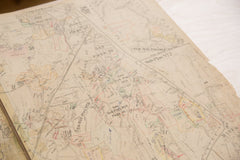 Vintage Hopkins Map of New Castle And Chappaqua