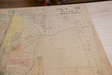Vintage Hopkins Mount Kisco map detail, showing 