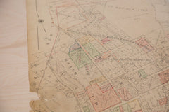 Vintage Hopkins Map of Town of Mt Kisco