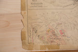 Aged vintage Hopkins map detail with Mount Kisco Tube 43 and Croton areas.