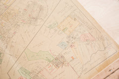 Vintage Hopkins Map of Bedford Hills Bedford Village