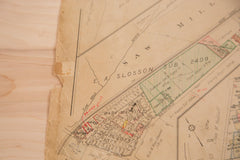 Vintage Hopkins Map of Bedford Hills Bedford Village