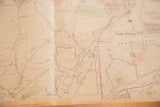 Vintage Hopkins map detail with Golden's Bridge, Croton Reservoir, and town lines.
