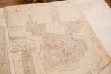 Intricate plot lines and street details of the Lake Purdy area on a vintage Hopkins map.