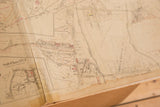 Lower right detail of vintage 1930s Hopkins map showing Bedford and Westchester Airport.