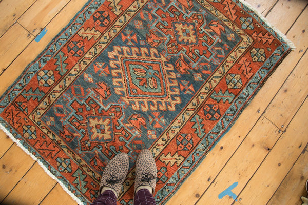 Vintage Fine Karaja Square Rug