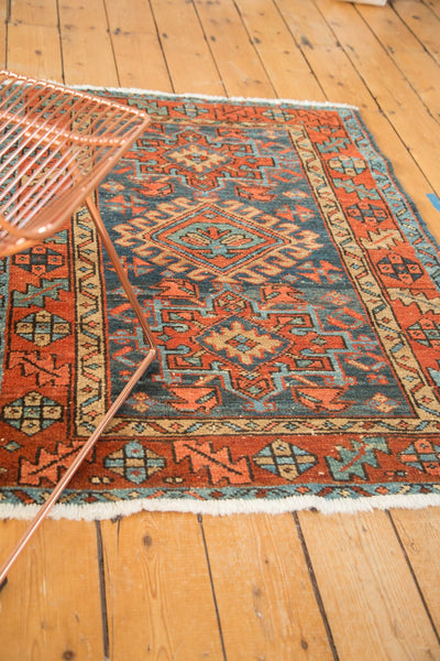Vintage Fine Karaja Square Rug