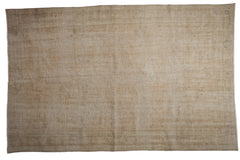 5x8.5 Vintage Distressed Oushak Carpet // ONH Item 4727