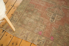 Vintage Distressed Oushak Rug