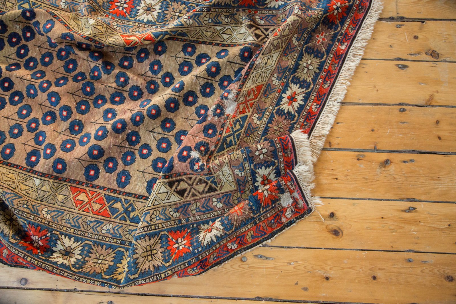 Antique Caucasian Rug