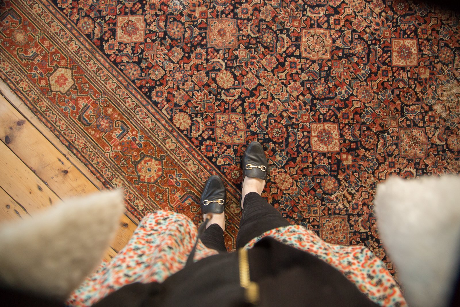 6.5x15.5 Antique Malayer Rug Runner // ONH Item 4752 Image 1