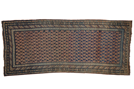 4x9 Antique Caucasian Rug Runner // ONH Item 4755