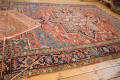 7.5x10 Antique Heriz Carpet // ONH Item 4756 Image 8