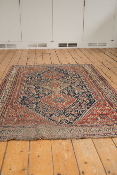 4x7 Antique Fine Qashqai Rug // ONH Item 4762 Image 8
