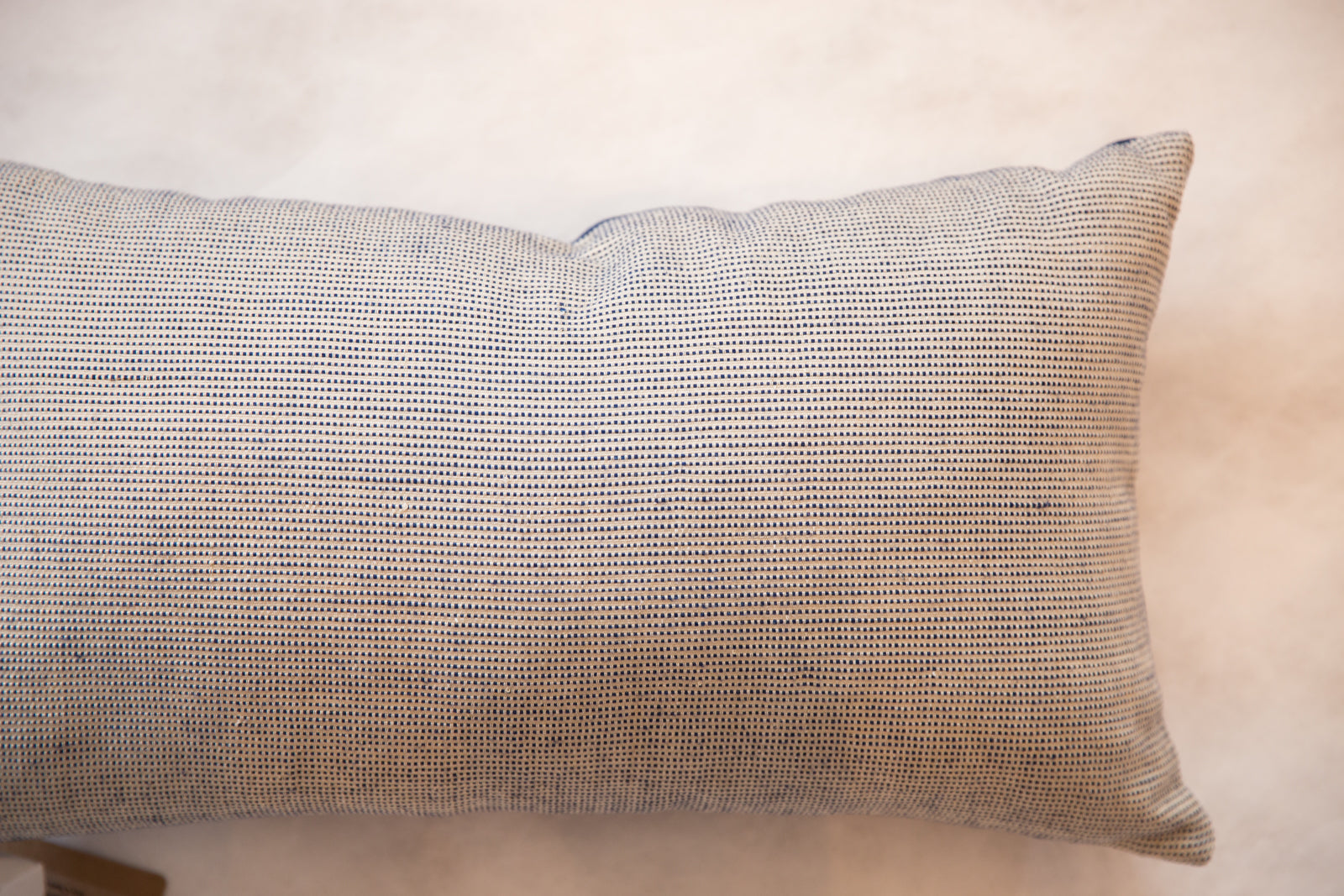 Reclaimed Remnant Blue and Cream Pillow // ONH Item 4767 Image 1