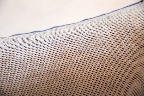 Reclaimed Remnant Blue and Cream Pillow // ONH Item 4767 Image 4