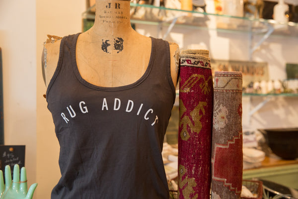 Women's Gunpowder Block Letter Racerback Tank Top // ONH Item 4784 // Image 2